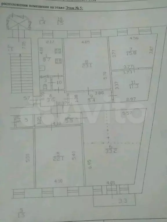 4-к. квартира, 131,6 м, 5/5 эт. - Фото 0