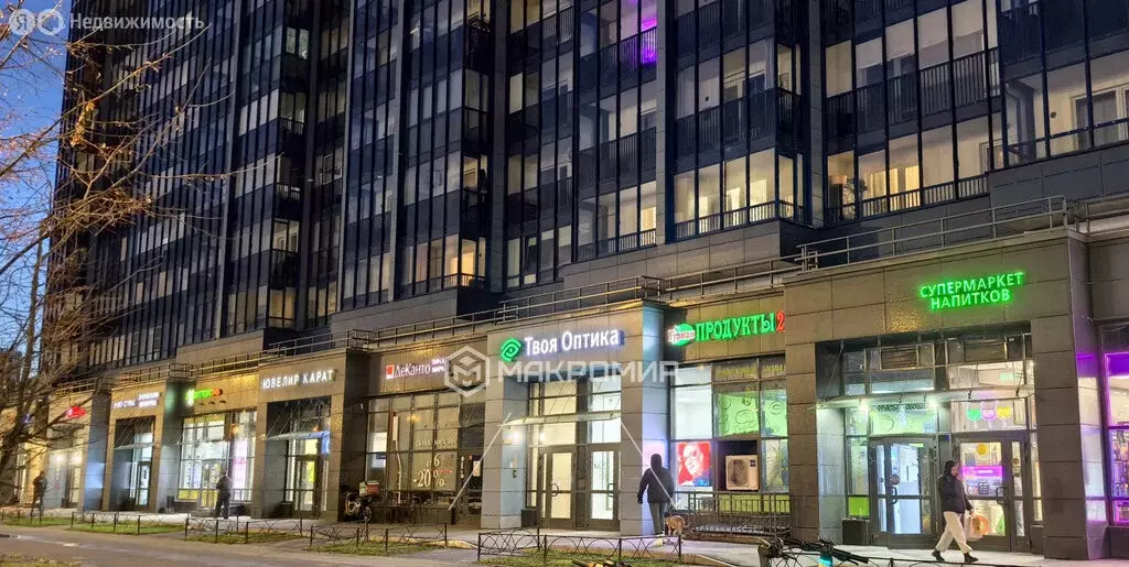 Квартира-студия: Санкт-Петербург, Яхтенная улица, 34 (25 м) - Фото 2