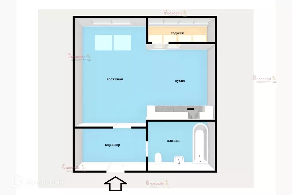 Продаётся квартира-студия, 26 м - Фото 1