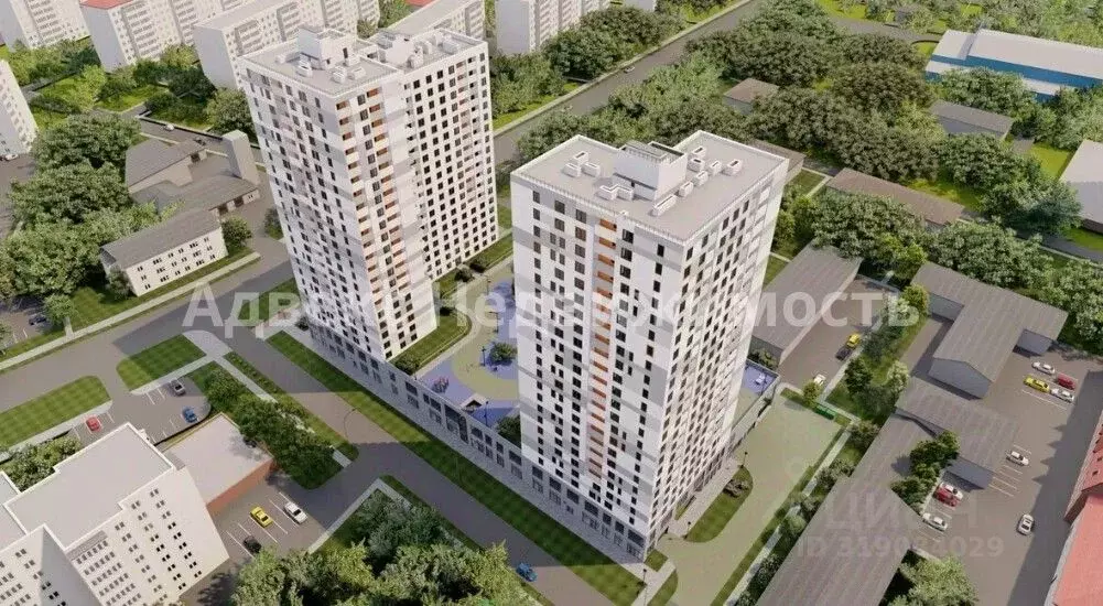 2-к кв. Тюменская область, Тюмень ул. Менжинского, 60 (50.7 м) - Фото 1