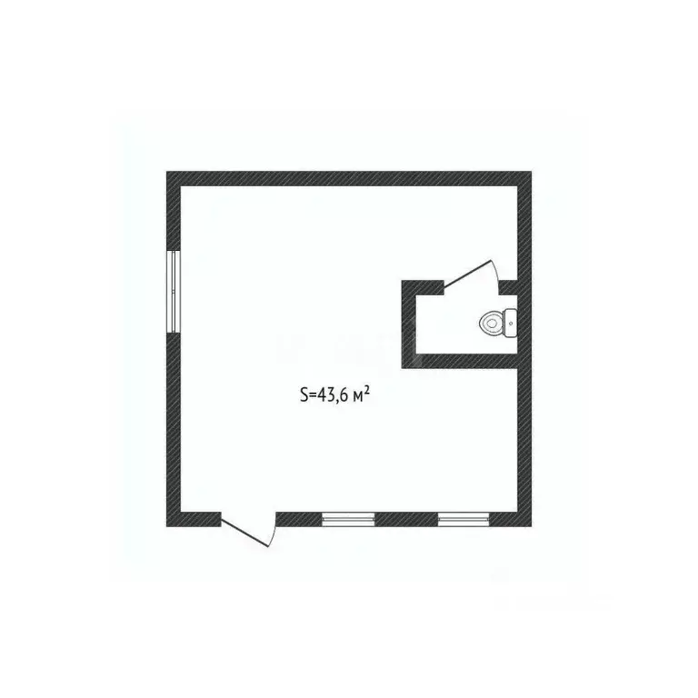 Помещение свободного назначения в Брянская область, Брянск ул. Красной ... - Фото 2