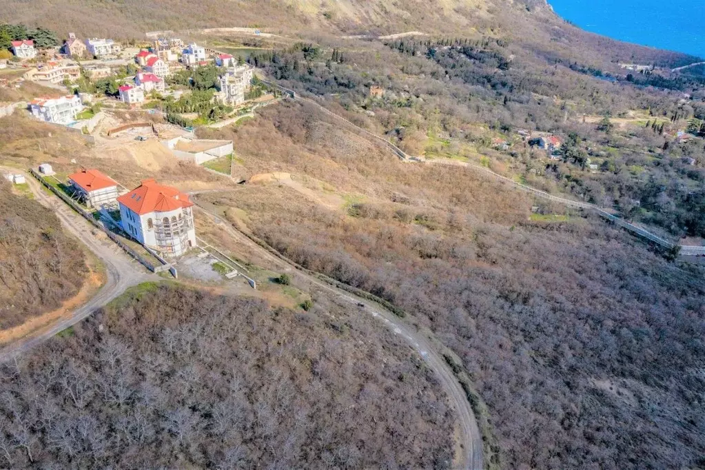 Участок в Крым, Ялта муниципальный округ, Гурзуф пгт ул. Дачная, 32 ... - Фото 1