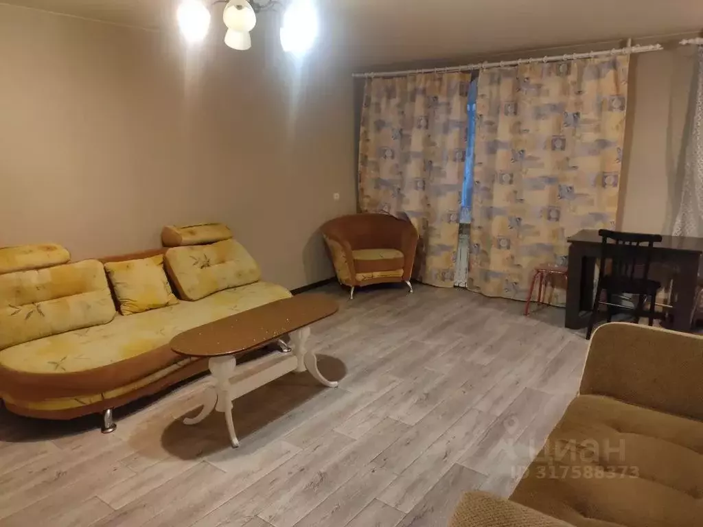 1-к кв. Хабаровский край, Комсомольск-на-Амуре Ленинградская ул., 77к3 ... - Фото 0