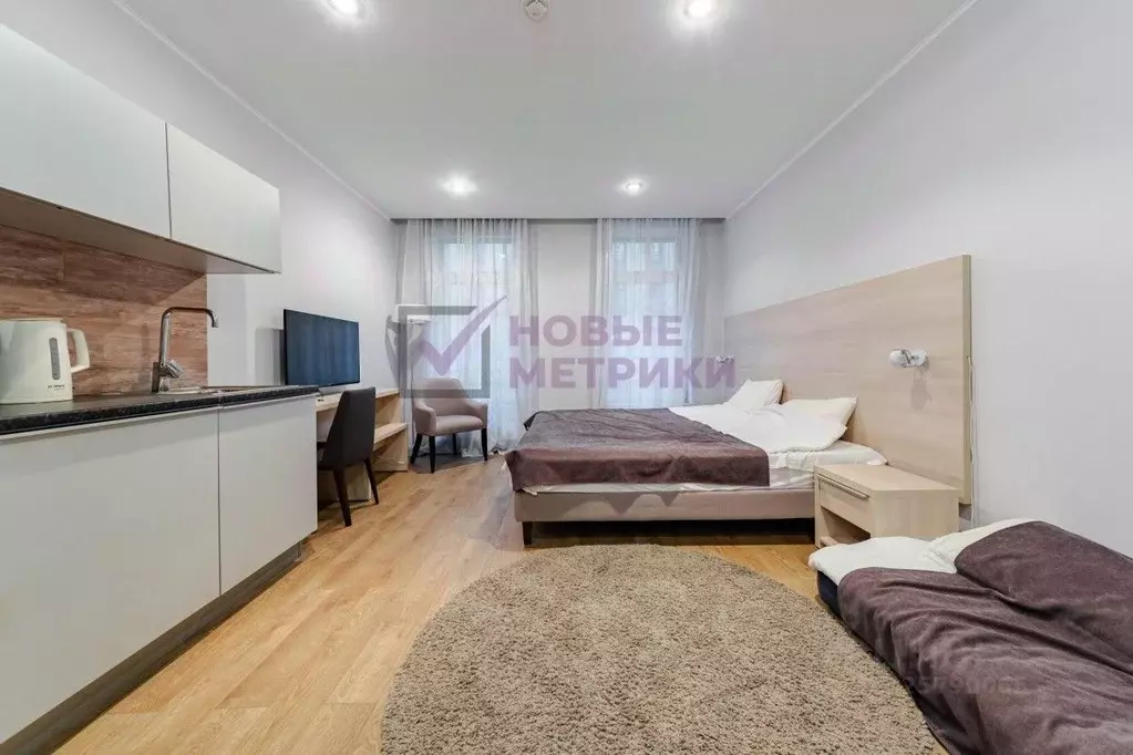 Студия Санкт-Петербург ул. Академика Павлова, 7 (28.5 м) - Фото 2