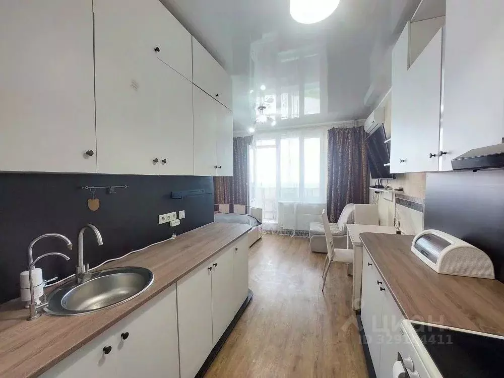 Студия Ростовская область, Ростов-на-Дону ул. Еременко, 97/29 (29.0 м) - Фото 2