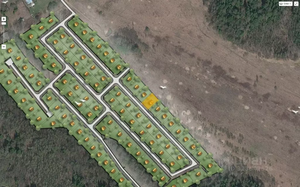 Участок в Московская область, Дмитровский муниципальный округ, д. ... - Фото 1