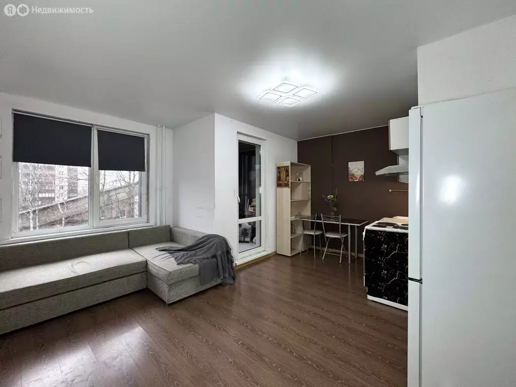 Квартира-студия: Санкт-Петербург, Среднерогатская улица, 16к5 (26.4 м) - Фото 1