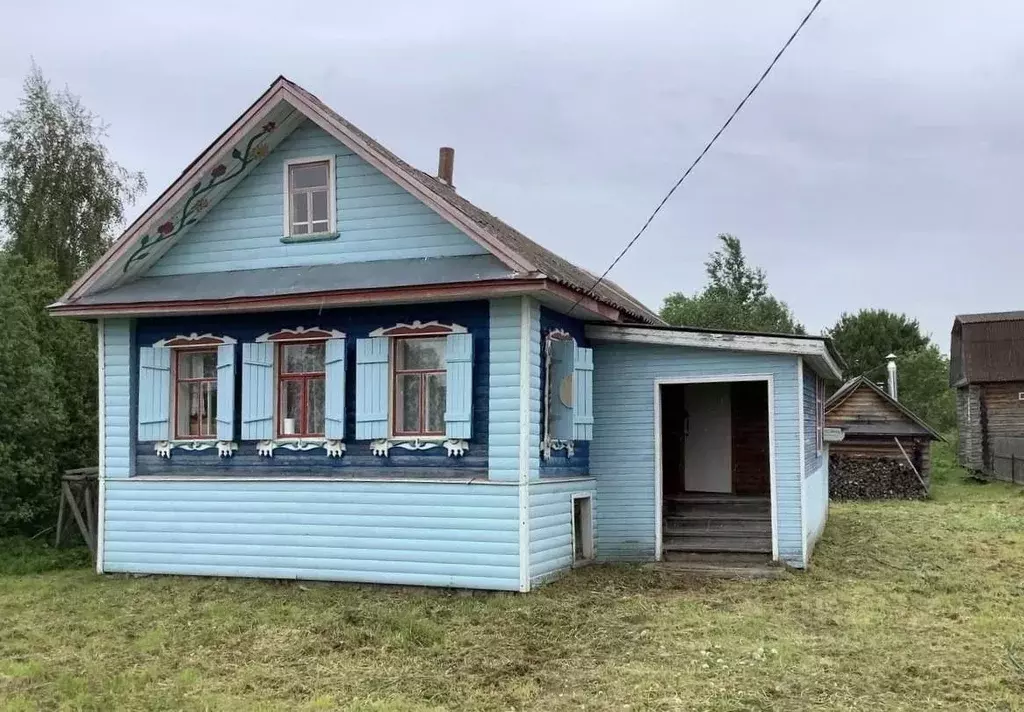 Дом в Вологодская область, Вашкинский муниципальный округ, с. Ухтома ... - Фото 2