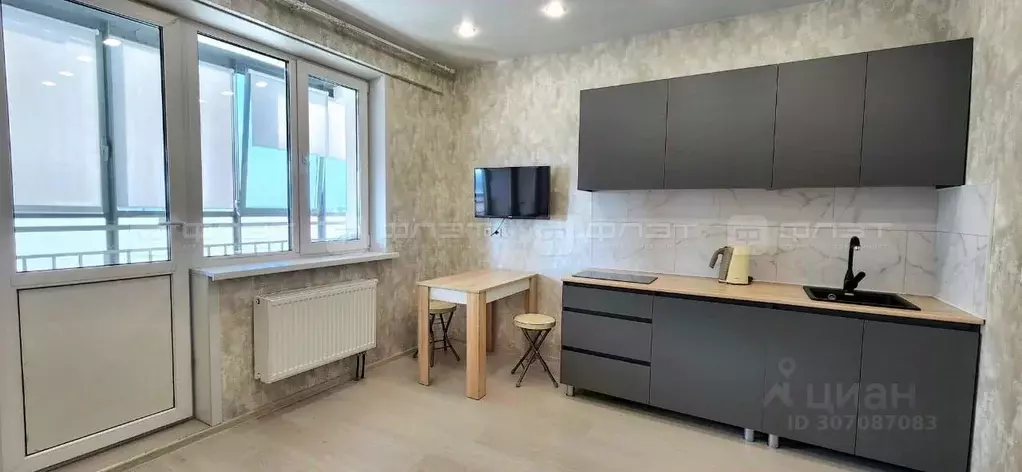 Студия Татарстан, Казань ул. Бари Галеева, 8Ак3 (32.0 м) - Фото 2