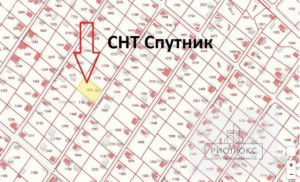 Участок в Челябинск, СНТ Спутник, 7-я линия, 530 (4 м) - Фото 2