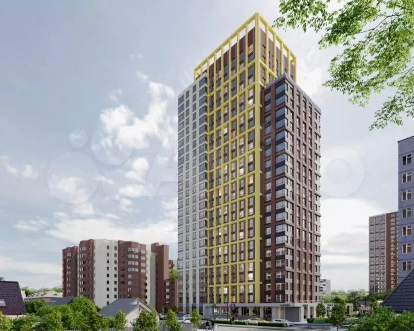 2-к. квартира, 62,2 м, 20/25 эт. - Фото 1