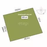 Участок, 600 сот., поселения (ижс) - Фото 1