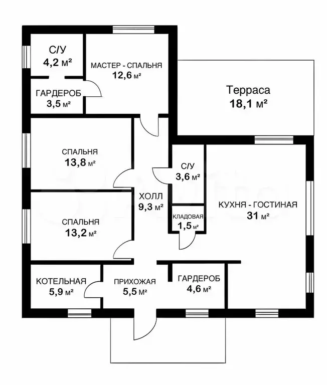 Дом 112,4 м на участке 10,6 сот. - Фото 0