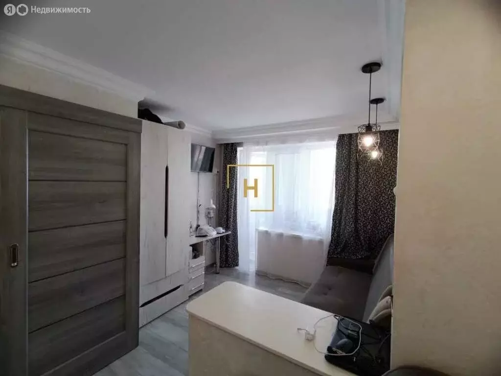 1-комнатная квартира: Уютное, улица Кирова, 6 (21.2 м) - Фото 2