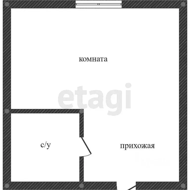 Студия Приморский край, Владивосток ул. Тухачевского, 48 (22.6 м) - Фото 1