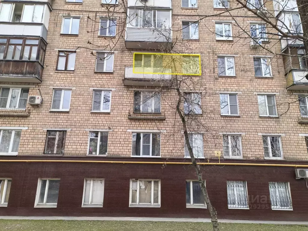 1-к кв. Москва ул. Воловья, 3 (29.7 м) - Фото 2