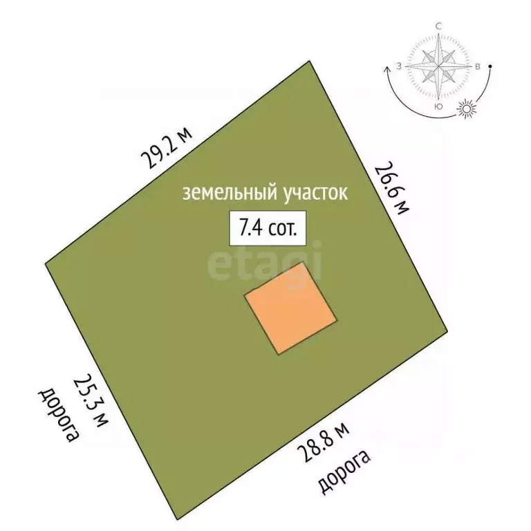 Дом в Саха (Якутия), Якутск городской округ, с. Хатассы 69 (33 м) - Фото 2