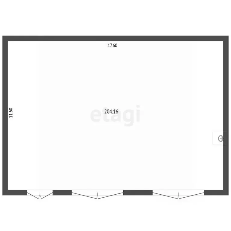 Склад в Тюменская область, Тюмень ул. Шишкова, 100/1 (200 м) - Фото 1