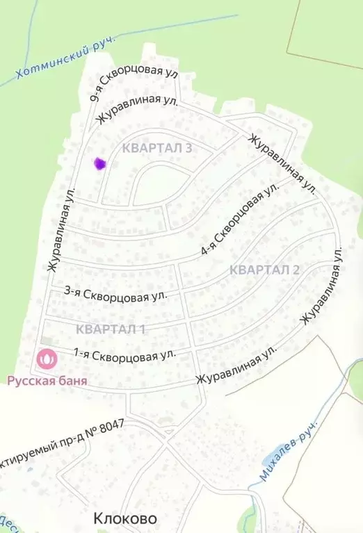 Участок в Москва д. Клоково, Певчее кп, 553 (10.89 сот.) - Фото 2