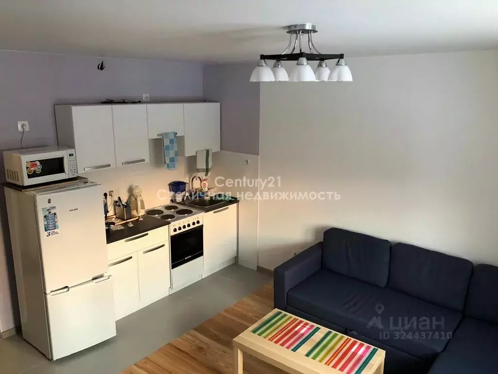 Студия Московская область, Домодедово Южный мкр, ул. Курыжова, 16 ... - Фото 2