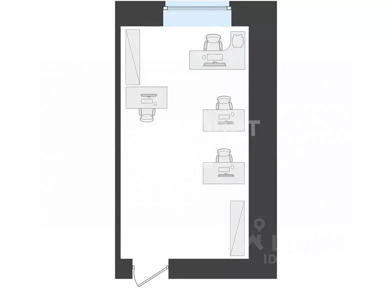 Офис в Тюменская область, Тюмень ул. Республики, 211 (21 м) - Фото 2