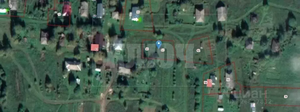 Участок в Вологодская область, Сокольский муниципальный округ, д. ... - Фото 1