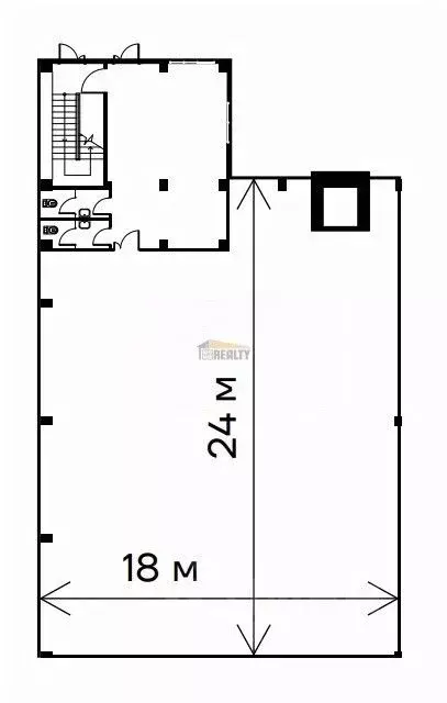 Склад в Москва № 28 кв-л,  (580 м) - Фото 2
