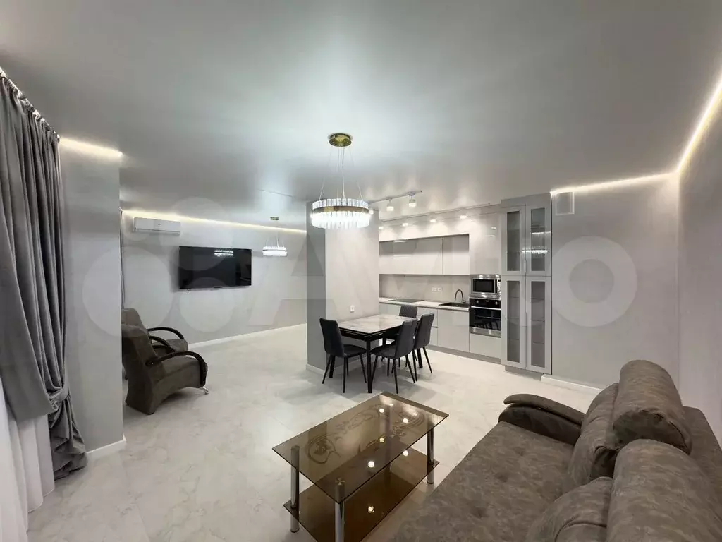 3-к. квартира, 90 м, 11/25 эт. - Фото 1
