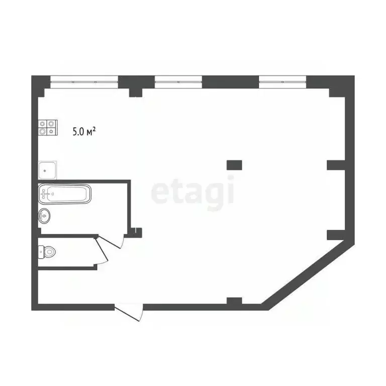3-к кв. Архангельская область, Архангельск ул. Выучейского, 96к1 (79.6 ... - Фото 1