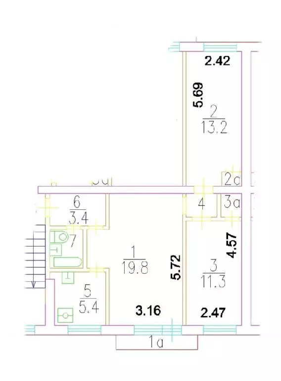 Продается 3-комнатная квартира - Фото 1