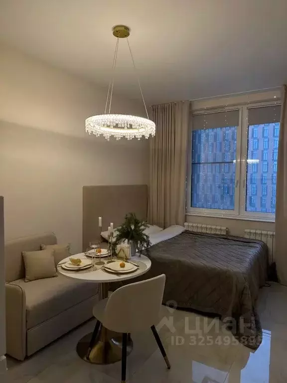 Студия Москва Береговой проезд, 1Б (20.0 м) - Фото 1