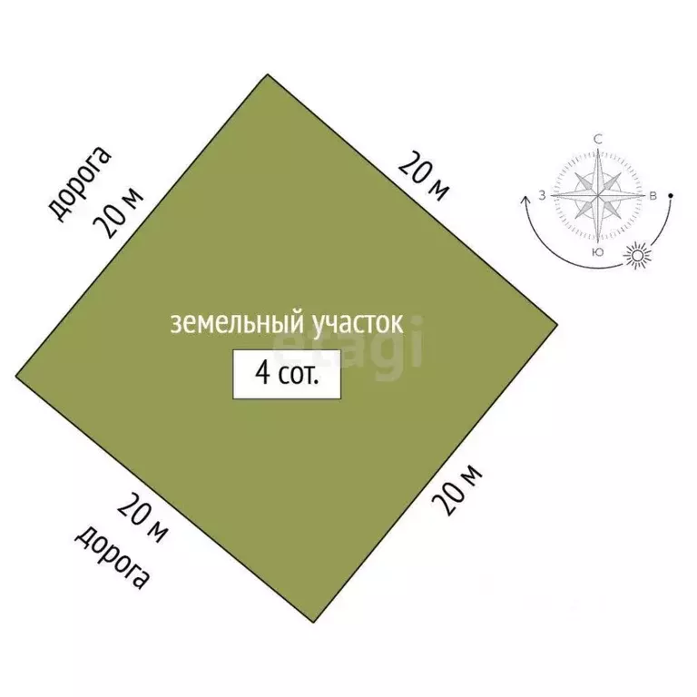 Участок в Ростовская область, Мясниковский район, Краснокрымское ... - Фото 2