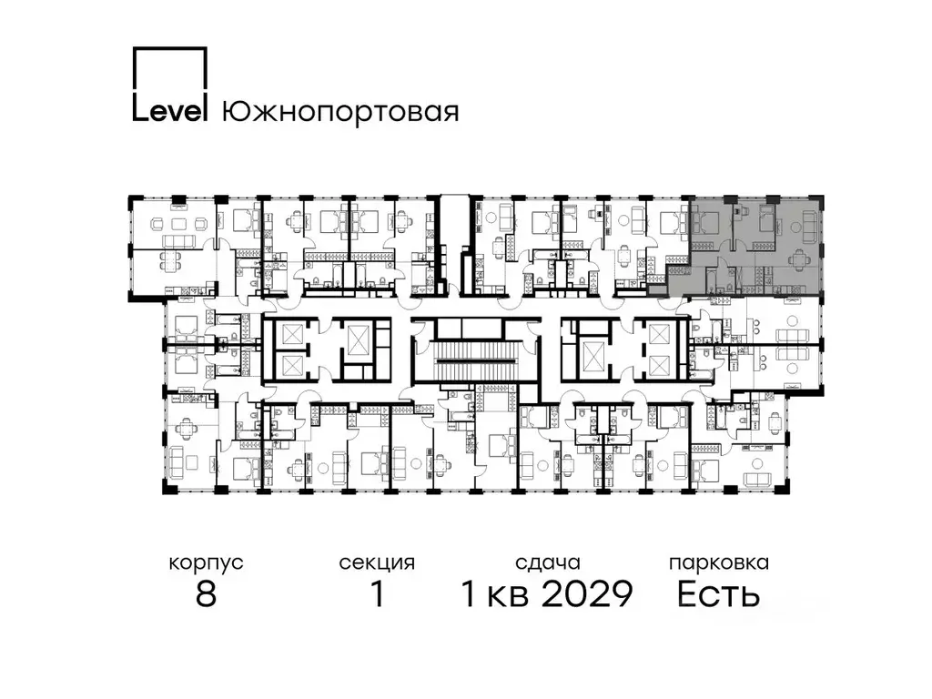 3-к кв. Москва Южнопортовая ул., 28АС17 (64.9 м) - Фото 1