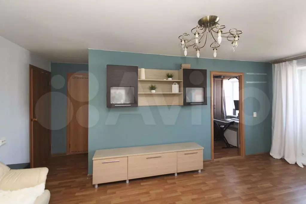 3-к. квартира, 55,4 м, 5/5 эт. - Фото 1