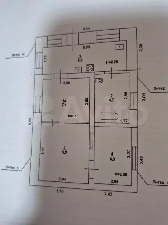 Дом 36,8 м на участке 3 сот. - Фото 0