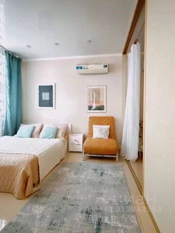 1-к кв. Краснодарский край, Сириус пгт ул. Цветочная, 44/3 (45.0 м) - Фото 1