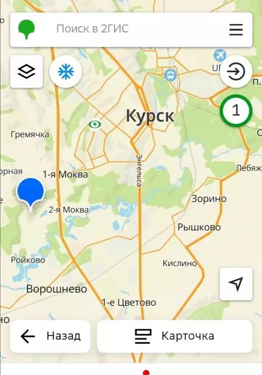 Коттедж в Курская область, Курский район, Моковский сельсовет, д. ... - Фото 2