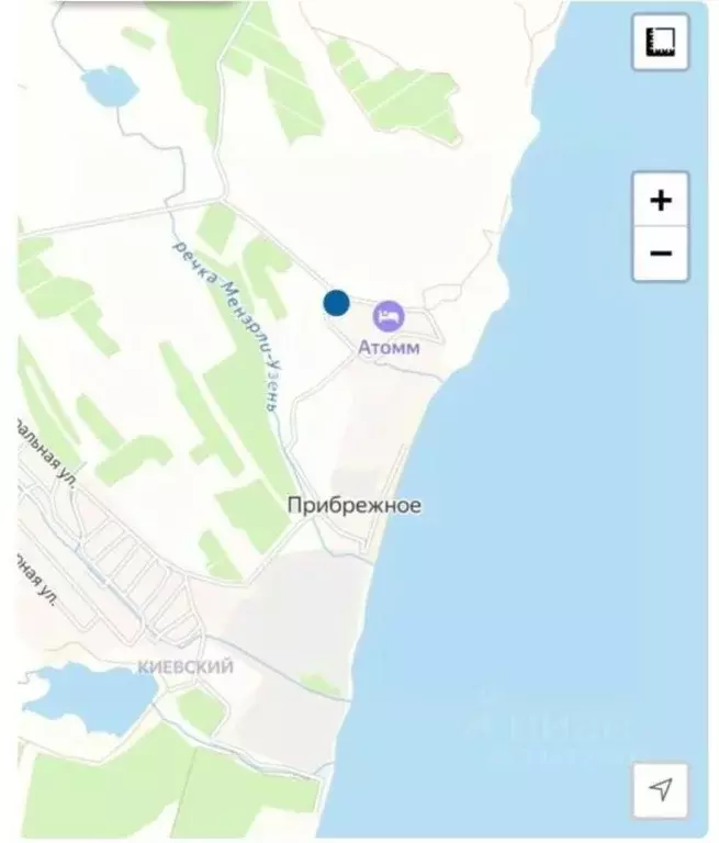 Участок в Крым, Судак муниципальный округ, с. Прибрежное ул. Курортная ... - Фото 1