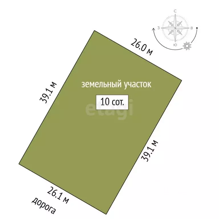 Участок в Крым, Симферопольский район, Добровское с/пос, с. Пионерское ... - Фото 2