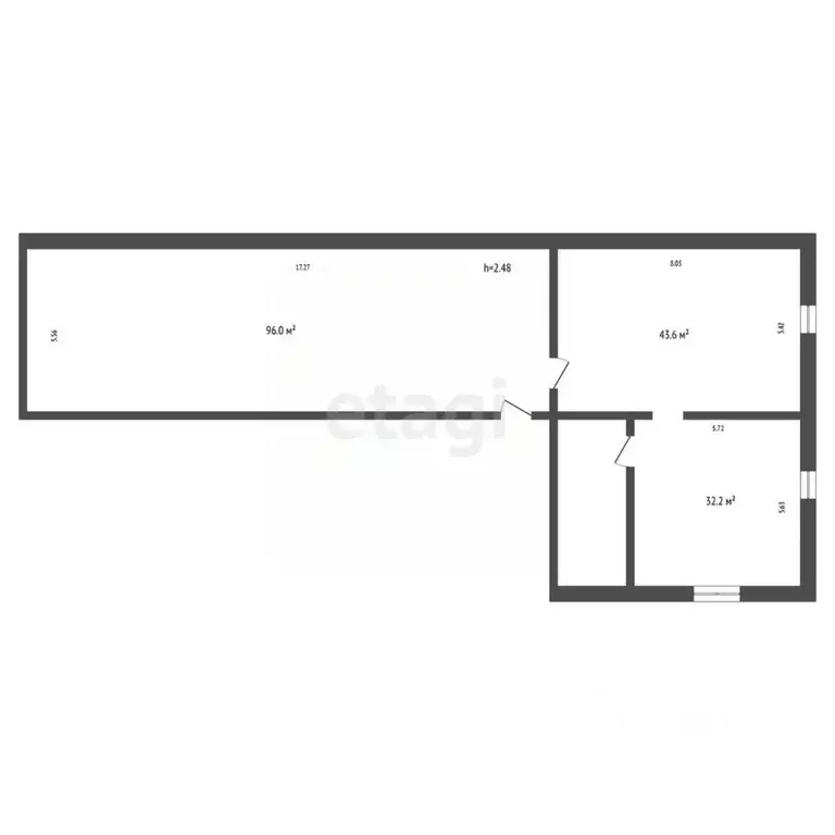 Помещение свободного назначения в Красноярский край, Красноярск ул. ... - Фото 2