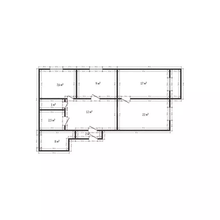 3-комнатная квартира: Махачкала, улица Гаджи Алибегова, 84А (81.1 м) - Фото 1