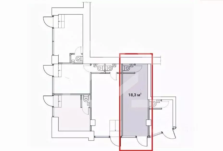 Помещение свободного назначения в Москва просп. Мира, 97 (19 м) - Фото 2