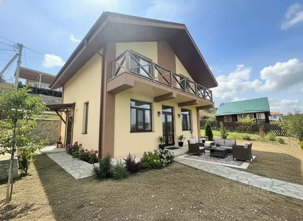 Дом в Крым, Алушта муниципальный округ, с. Лучистое пер. Волшебный, ... - Фото 2