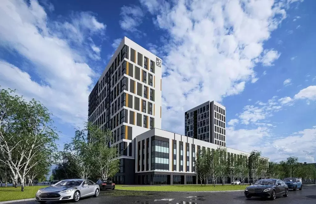 1-к кв. Алтайский край, Барнаул ул. Антона Петрова, 210Б (31.6 м) - Фото 1
