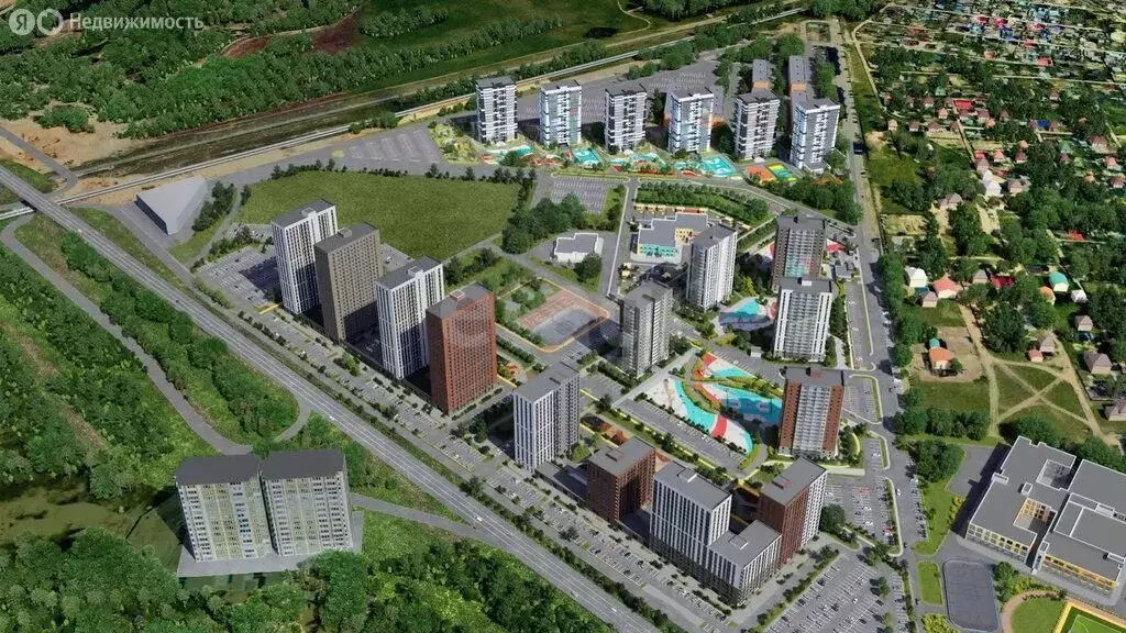 1-комнатная квартира: село Усады, улица Тёплых Встреч, 7 (37.66 м) - Фото 1