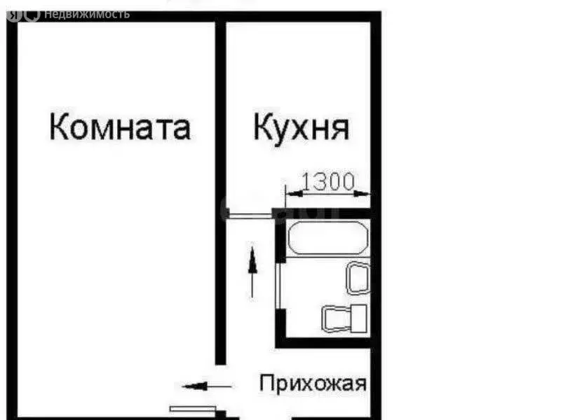 1-комнатная квартира: Липецк, улица Водопьянова, 18 (35 м) - Фото 0