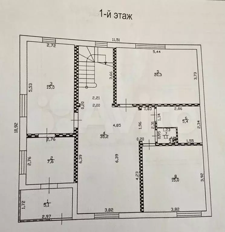 Дом 180 м на участке 11 сот. - Фото 1