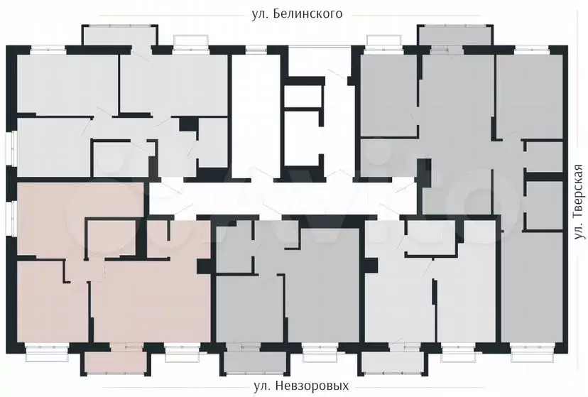 2-к. квартира, 66 м, 3/9 эт. - Фото 0