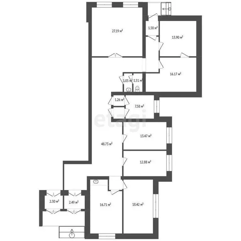 Торговая площадь (205.1 м) - Фото 0