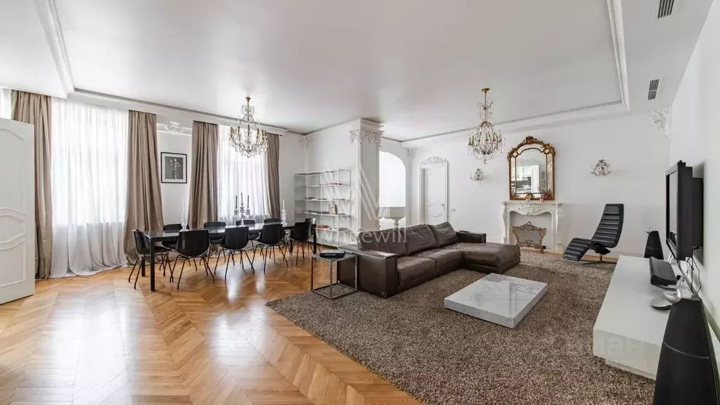 4-к кв. Москва пер. Хилков, 1 (320.0 м) - Фото 1